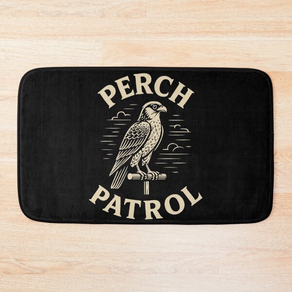 Item preview, Falcon Perch Patrol Falconry Birds Watching designed and sold by LuminOrb.