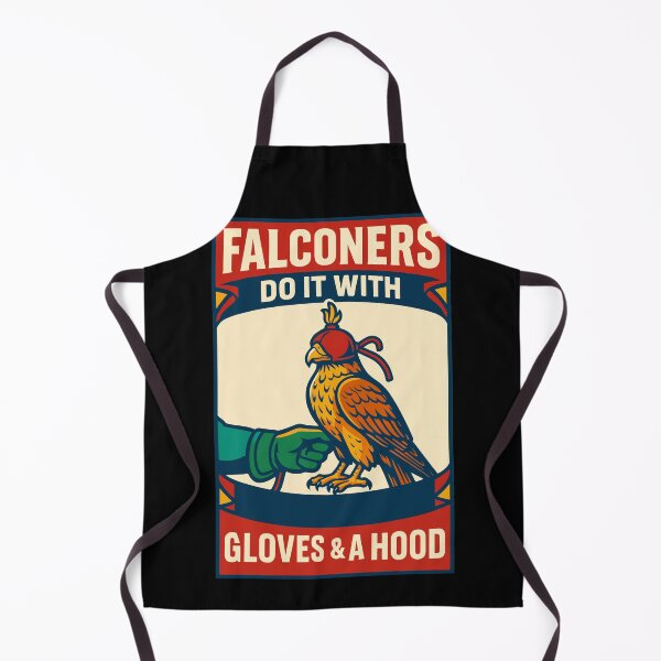 Item preview, Falconers Do It With Gloves & A Hood funny falcon designed and sold by LuminOrb.