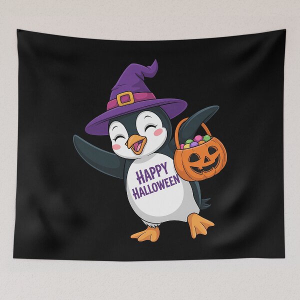 Item preview, Dabbing Mexican Penguin Witch Halloween Candy designed and sold by Bandikonsalez.