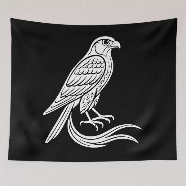 Item preview, Falconry Enthusiast Peregrine Falcon Art designed and sold by LuminOrb.
