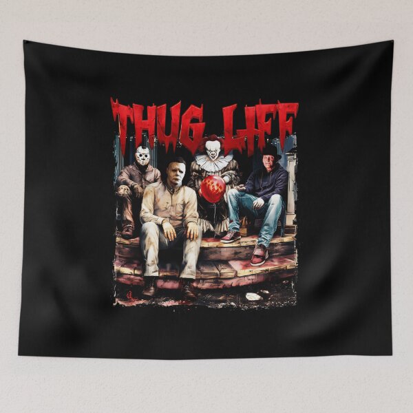 Item preview, Thug Life Halloween Movie  designed and sold by Jasonvoorhees21.