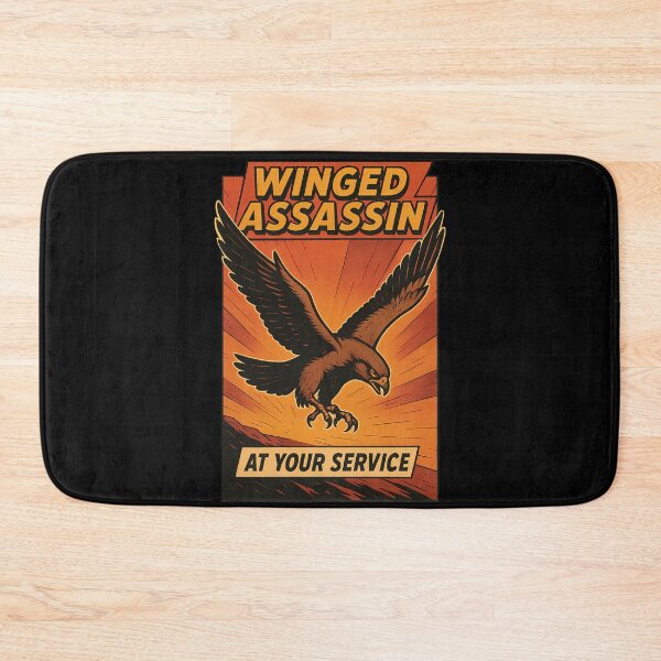 Item preview, Falcon Winged Assassin At Your Service Falconry designed and sold by LuminOrb.