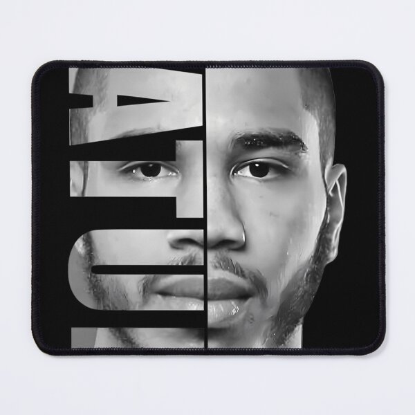 Item preview, Jayson Tatum - Black White designed and sold by JAMESSIMER.
