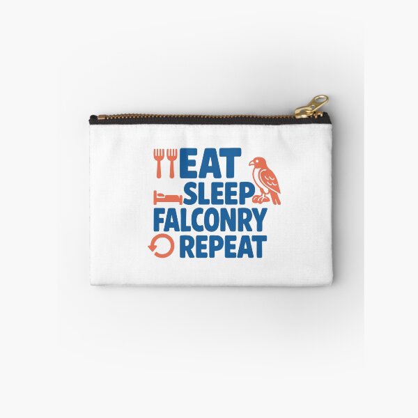 Item preview, Eat Sleep Falconry Repeat Falcon Design designed and sold by LuminOrb.