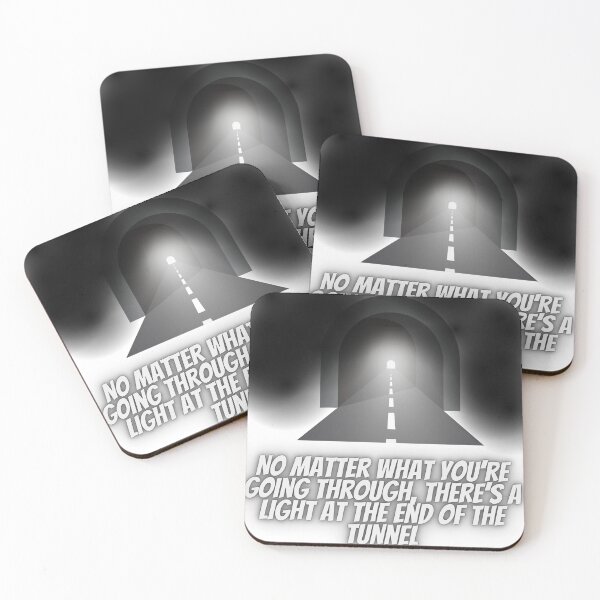 Item preview, There's A Light At End Of Tunnel designed and sold by Happyfreedom.