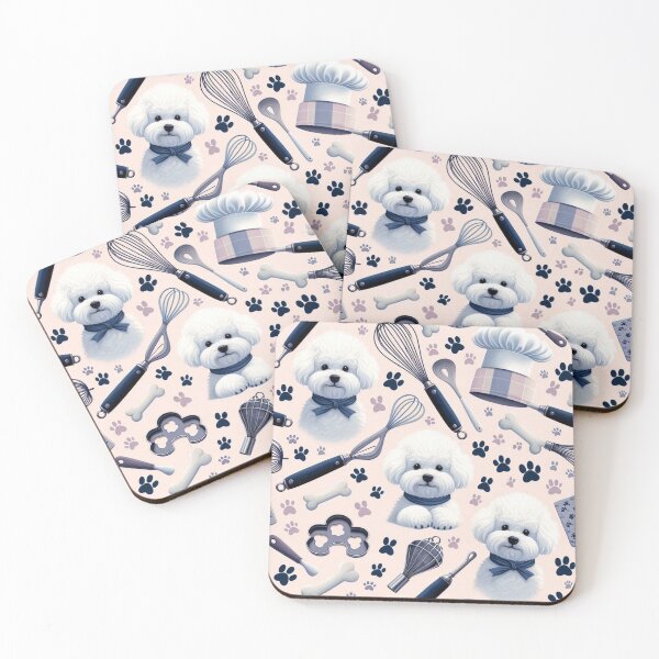 Item preview, Bichon Frises and Baking Supplies designed and sold by Wags & Tails.