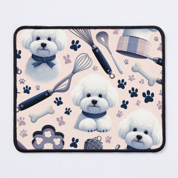Item preview, Bichon Frises and Baking Supplies designed and sold by Wags & Tails.