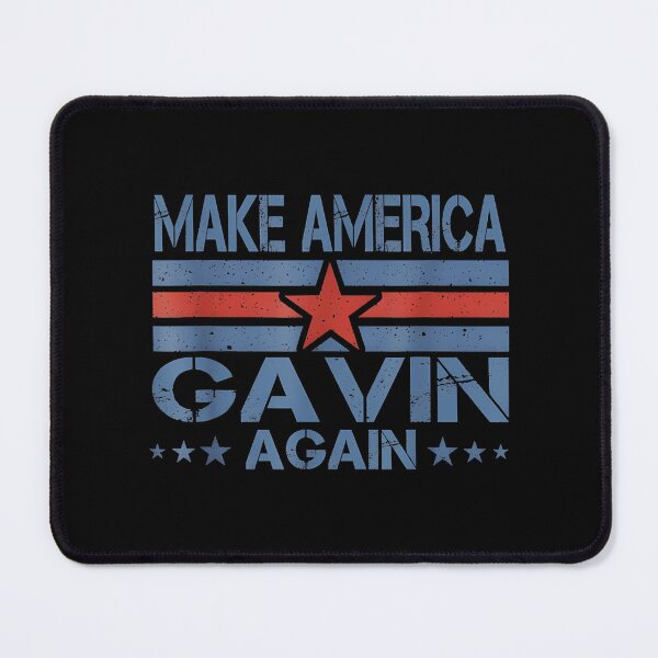 Item preview, Make America Gavin Again Funny Patriotic Retro Vintage designed and sold by GTOxyz117.