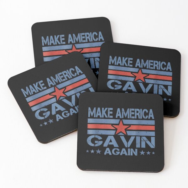 Item preview, Make America Gavin Again Funny Patriotic Retro Vintage  designed and sold by GTOxyz117.