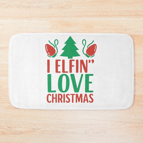Item preview, Elfin' Love Christmas - Funny Elf Holiday designed and sold by Maryna_Reine.