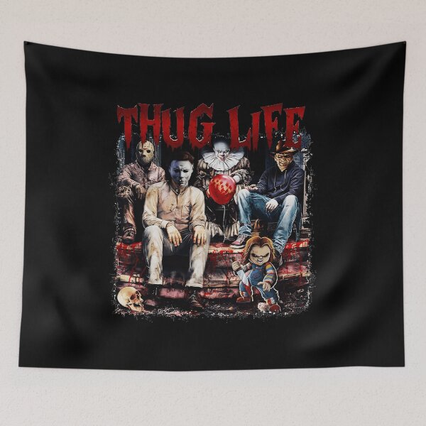 Item preview, Thug Life Halloween Movie  designed and sold by Jasonvoorhees21.