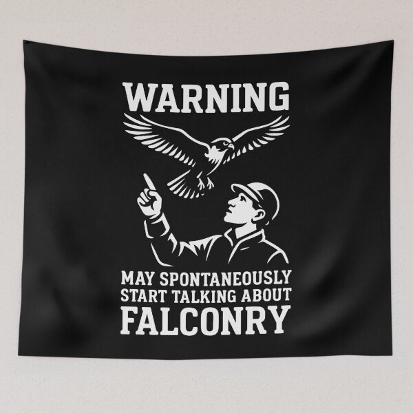 Item preview, Falcon May Spontaneously Start Talking About designed and sold by LuminOrb.
