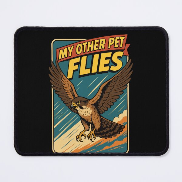 Item preview, Falcon My Other Pet Flies Falconry Adventure designed and sold by LuminOrb.