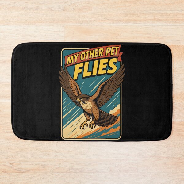 Item preview, Falcon My Other Pet Flies Falconry Adventure designed and sold by LuminOrb.