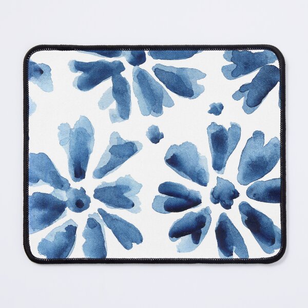 Item preview, Blue Flower Shibori Tie Dye Pattern designed and sold by HoyaBouquetart.