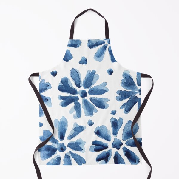 Item preview, Blue Flower Shibori Tie Dye Pattern designed and sold by HoyaBouquetart.