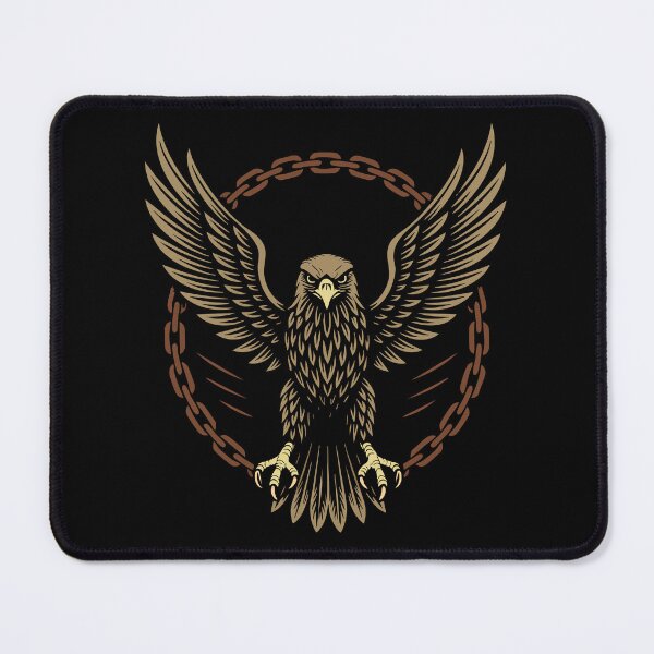 Item preview, Majestic Falcon With Chains Emblem Artwork designed and sold by LuminOrb.