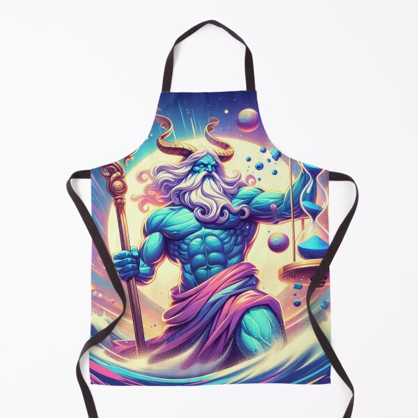 Item preview, Cosmic Chronos God of Time and Stars designed and sold by UXVisionCraft28.