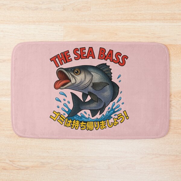 Item preview, The Sea Bass designed and sold by BlueFlowLab.