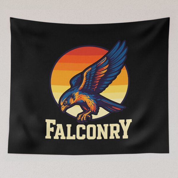 Item preview, Falconry Birds Prey Falconer falcon Design designed and sold by LuminOrb.