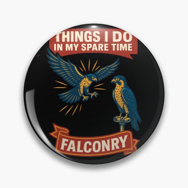 Item preview, Falcon Things I Do In My Spare Time Falconry designed and sold by LuminOrb.