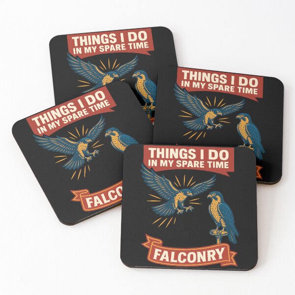 Item preview, Falcon Things I Do In My Spare Time Falconry designed and sold by LuminOrb.