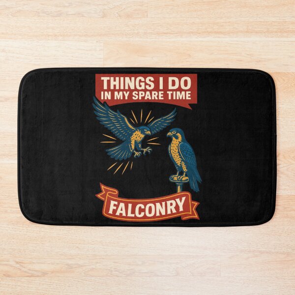 Item preview, Falcon Things I Do In My Spare Time Falconry designed and sold by LuminOrb.