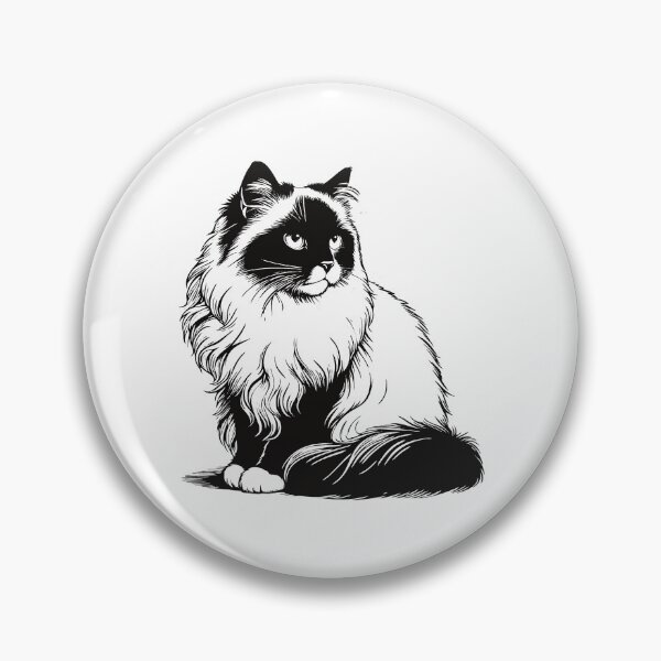 Item preview, Ragdoll Cat Design – Gentle, large and adorable designed and sold by RetroMaritalArt.