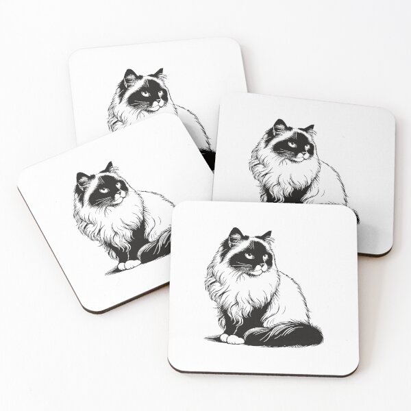 Item preview, Ragdoll Cat Design – Gentle, large and adorable designed and sold by RetroMaritalArt.
