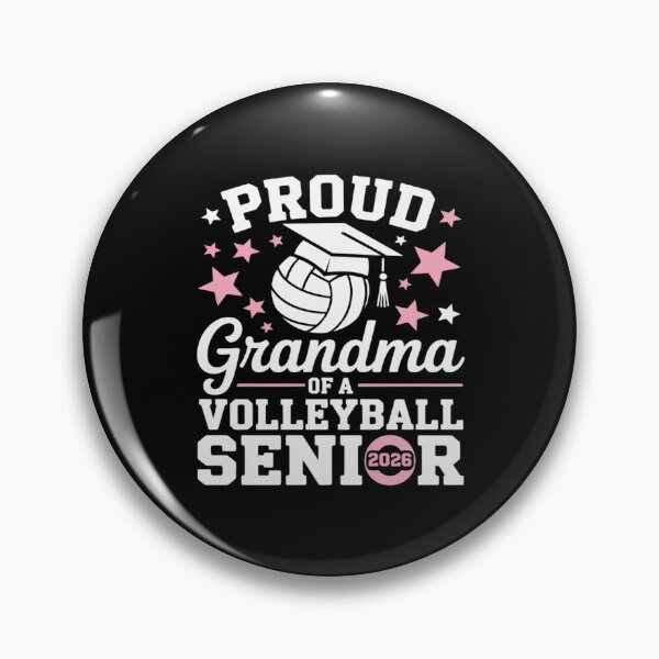 Item preview, Proud Grandma of A Volleyball Senior Grandma 2026 designed and sold by PeteHomenick.