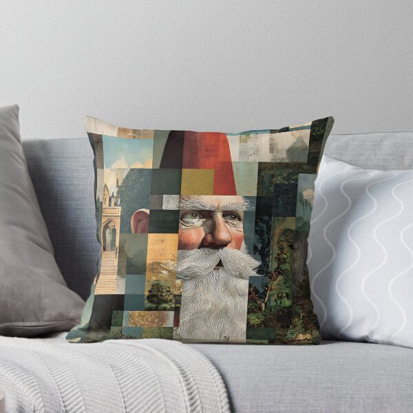 Item preview, Whimsical Gnomecore Collage designed and sold by bapupa.