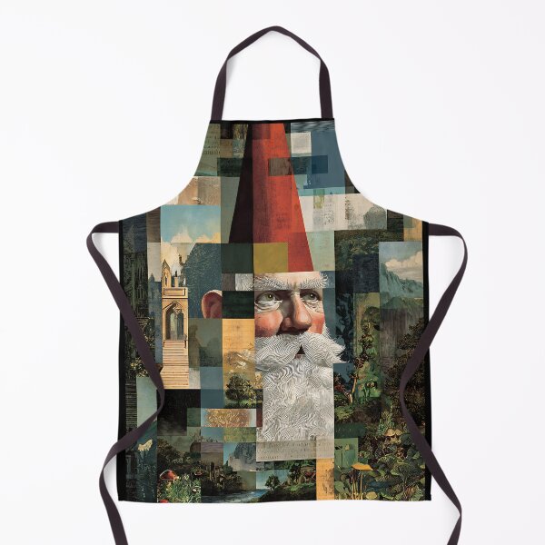 Item preview, Whimsical Gnomecore Collage designed and sold by bapupa.