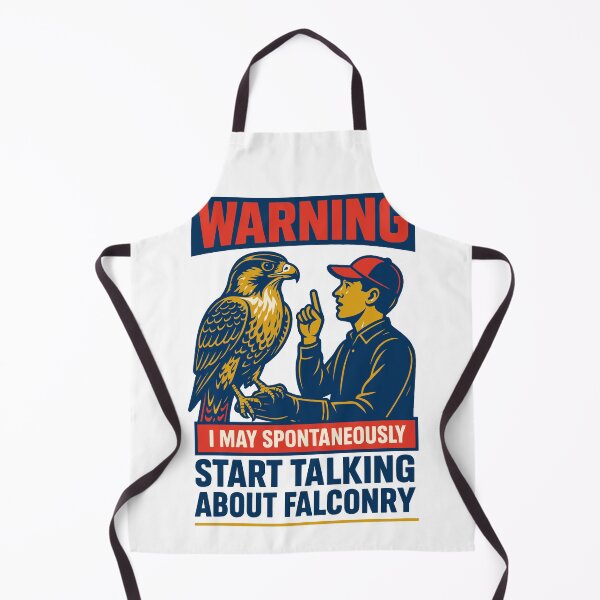 Item preview, Warning Start Talking About Falconry Falcon designed and sold by LuminOrb.