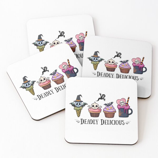 Item preview, Deadly Delicious. Creepy Cute Dessert Design. designed and sold by KojourinArt.