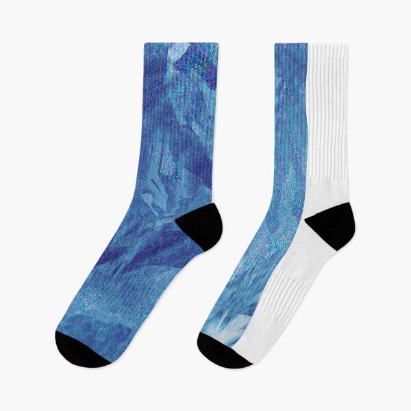 Item preview, Denim Glitch - Abstract Visual Texture designed and sold by SCArtAndGames.