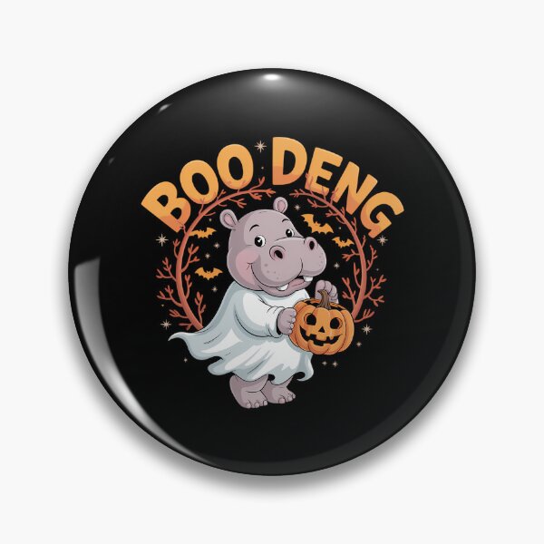 Item preview, Boo Deng Moo Deng Hippo Baby Pygmy Hippopotamus Halloween designed and sold by Bandikonsalez.