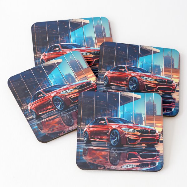 Item preview, Performance Saloon Reflected Against City Lights And Glass Architecture designed and sold by RevUpDesign.