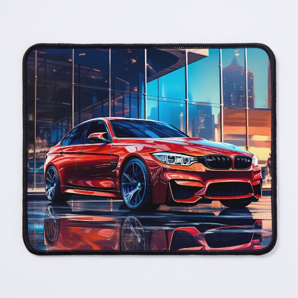 Item preview, Performance Saloon Reflected Against City Lights And Glass Architecture designed and sold by RevUpDesign.