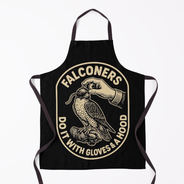 Item preview, Falconers Do It With Gloves & A Hood Art designed and sold by LuminOrb.