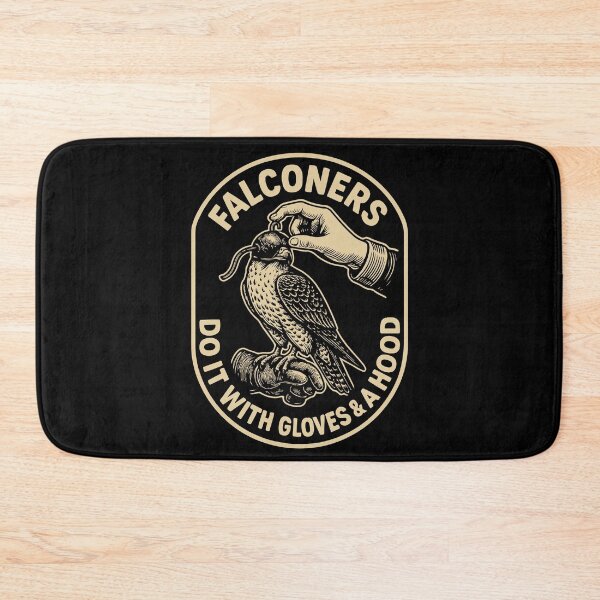 Item preview, Falconers Do It With Gloves & A Hood Art designed and sold by LuminOrb.