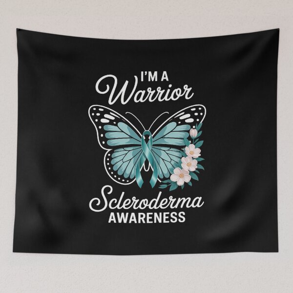 Item preview, Butterfly I’m A Warrior Scleroderma Awareness designed and sold by VENOM0RIOT.