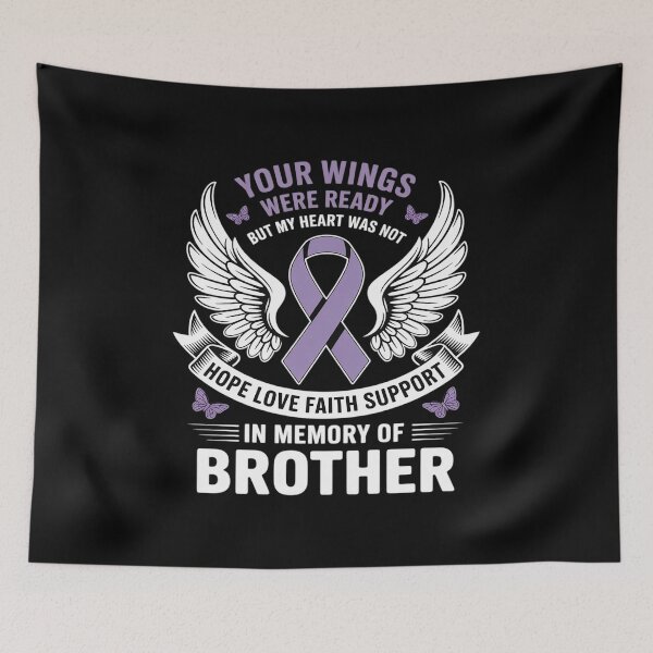 Item preview, Purple Overdose Awareness Day Items In Memory of Brother designed and sold by PeteHomenick.