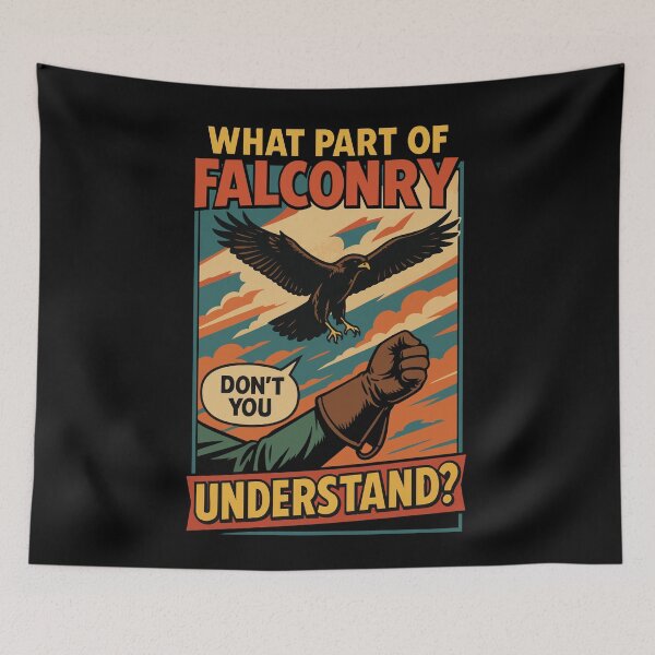 Item preview, Falcon Lover What Part Of Falconry Don't You designed and sold by LuminOrb.