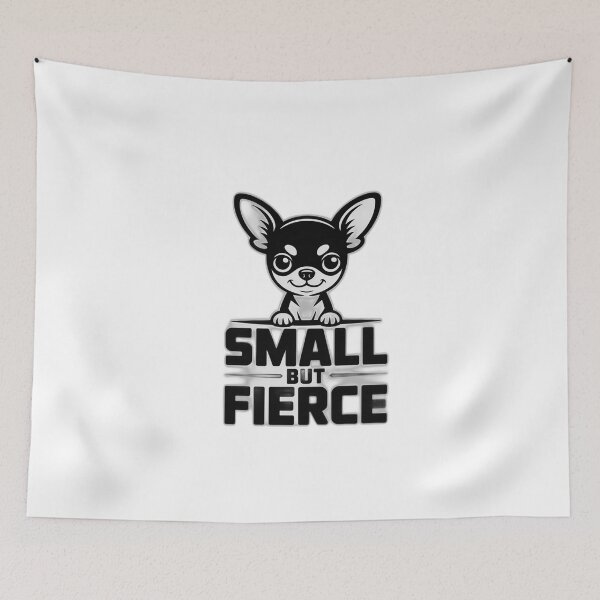 Item preview, Small But Fierce - Chihuahua Attitude Design designed and sold by Reichcorp.