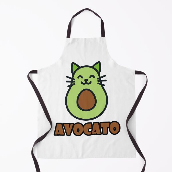 Item preview, Avocato Funny Cat Pun – Cute Avocado Cat designed and sold by SeoulInkSoul.