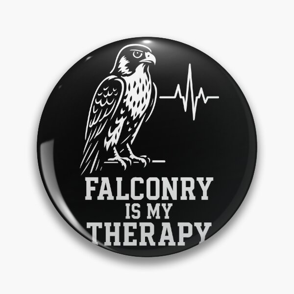 Item preview, Falconry Is My Therapy Peregrine Falcon Bird designed and sold by LuminOrb.