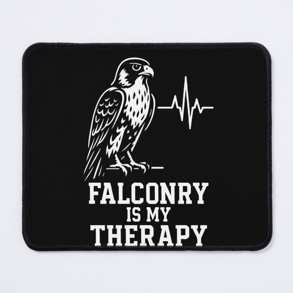 Item preview, Falconry Is My Therapy Peregrine Falcon Bird designed and sold by LuminOrb.