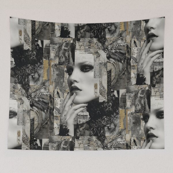 Item preview, Romantic Gothic Collage designed and sold by bapupa.