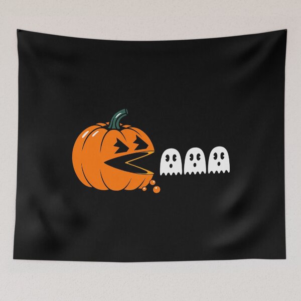 Item preview, Funny Halloween Pumpkin Eating Ghost, Gamer designed and sold by Bandikonsalez.
