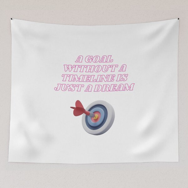 Item preview, A Goal Without a Timeline is a Dream designed and sold by Happyfreedom.